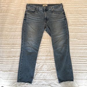 MADEWELL Mid-Rise Perfect Vintage Jean in Enmore Wash, size 31